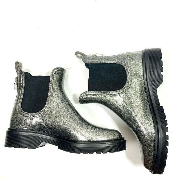 Michael Kors Tiptop Glitter Rain Boots - Picture 2 of 9